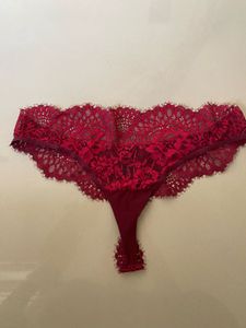 Lace Thong Panties - Set of 3