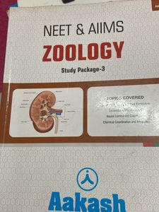 NEET and aims zoology Akash book