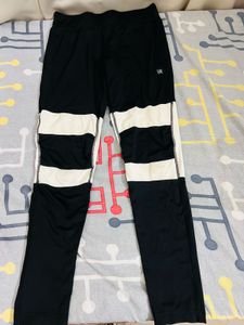 Stylish Black & White Striped Pants
