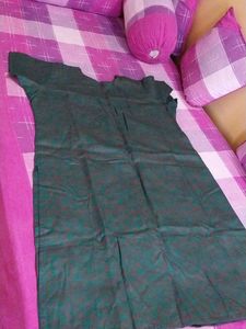 Green Color Kurti Set