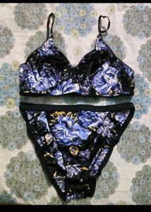 Floral Lingerie Set