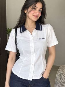 White Collared Polo S