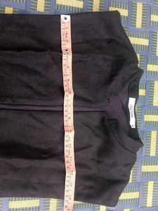 Elegant Black Pinafore Dress
