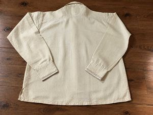 JDS Vintage-Style Boxy Fit Striped Shirt
