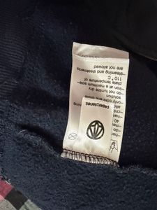 Classic Faded Navy Blue Zip-Up Hoodie