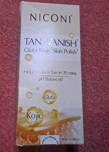 Niconi Tan Vanish Gluta Kojic Skin Polish 180gm