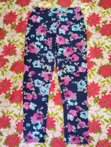 Women's Floral Print Pants👖– Double XL