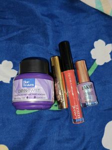Lipstick,nail polish and remover bundle