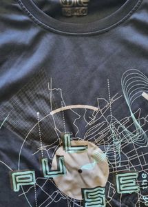 Graphic Navy Blue T-Shirt