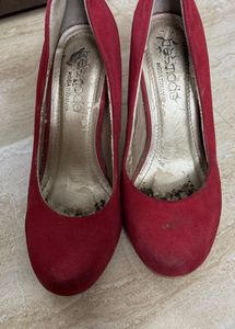 Elegant Red Pumps