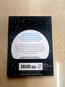 Murakami Birthday Girl Book