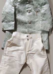 1 Yr Old Boy Sherwani With Pant Set