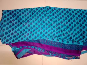 y2k style Georgette saree 🫐💙💠💋