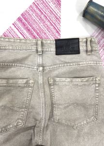 Gray Denim Jeans