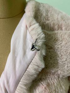 Pink Faux Fur Jacket