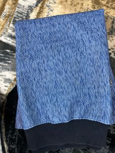 Stylish Blue Pullover Sweater