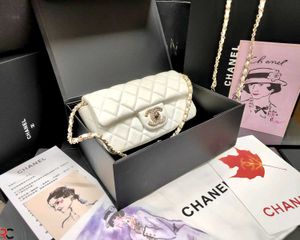 CHANEL* *MINI QUILTED MESSENGER BAG* WD BOX