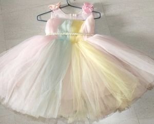 Rainbow Tutu Dress for Girls
