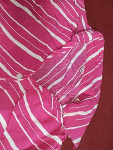 Pink Striped Top