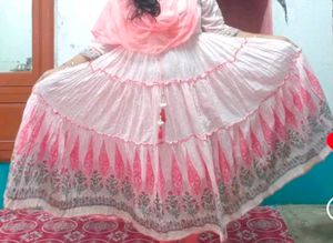 Juniper Pink Paisley Print Kurta