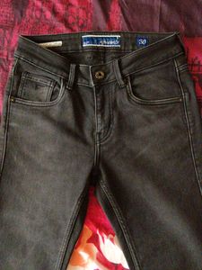 Classic Dark Wash Denim Jeans