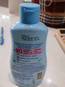 Parachute Advanced Baby Massage Oil