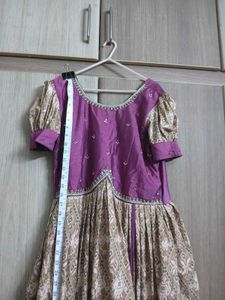 Beautiful EthnicGown 3pcset fixed price with can