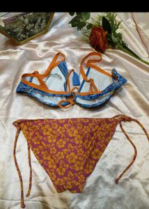 Boho Floral Bikini Set