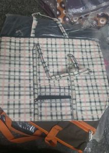 Classic Plaid Travel Bag