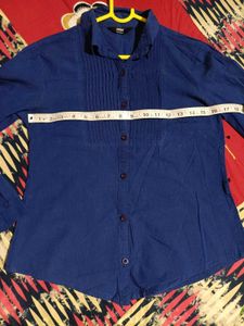 Sale!! Stylish Blue MAX Button-Down Shirt