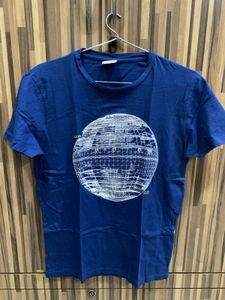 Blue Graphic Print T-Shirt