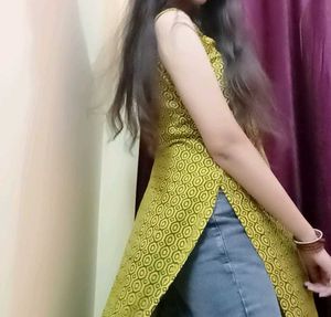 Lime Green Kurti ✨