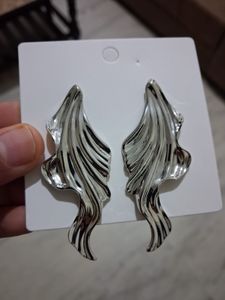 Silver Statement Earrings
