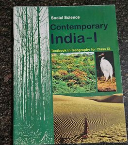 Combination Of Geography Books From 9th To 12thstd