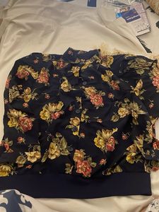 Vintage Floral Button-Up shirt