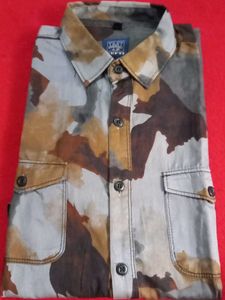 Men's Camouflage Print front pockets