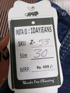 Z-53 Size 30 Fit Women Denim Jeans