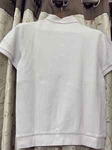 Zara Light Beige Polo Shirt