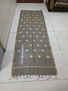 Elegant Dupatta with Gold Motifs