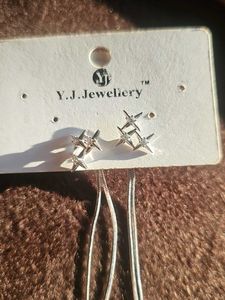 Star Dangle Earrings