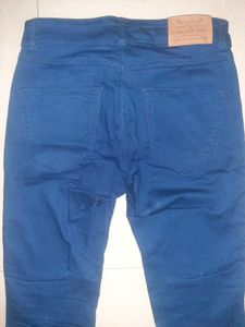 ZARA Vintage Rare-to-Find Royal Blue Denim Jeans