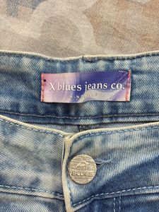 Y2k Acid Wash Denim Shorts