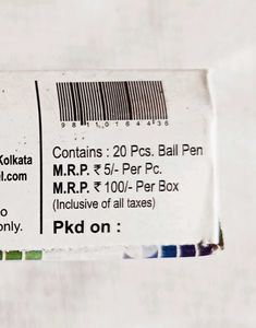 🛑3 Box Blue Colour Ball Pen