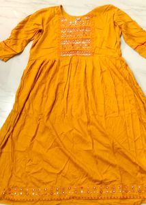 Mustard Festival Gown