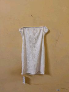 savana white tube dress