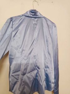 korean front frill pattern blouson