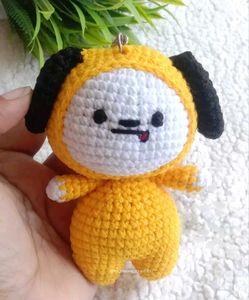 Amigurumi Bt21 Chimmy Keychain/bag Charm