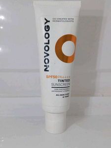 Novology Tinted Sunscreen SPF50