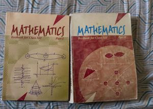 Mathematics Textbooks for Class XII (Part I & II)