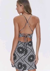 Forever 21 Bandana Print Mini Dress